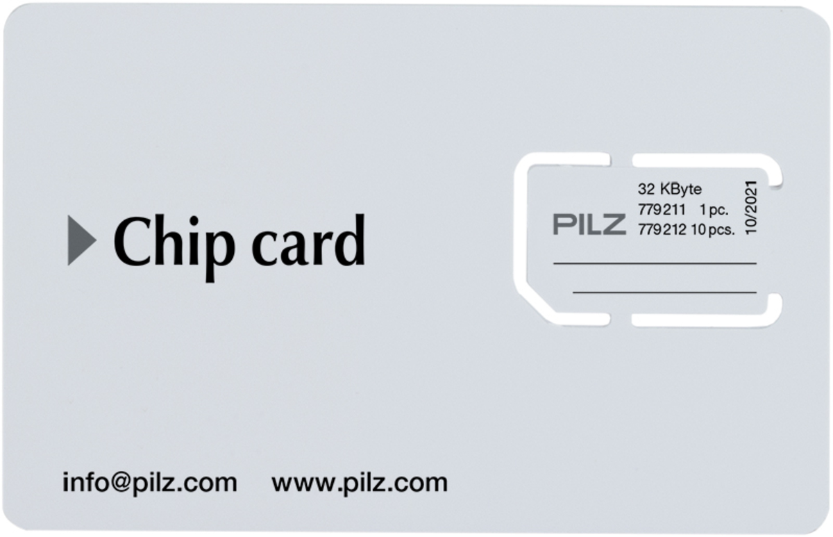 Chipcard 1 piece 32kB PILZ