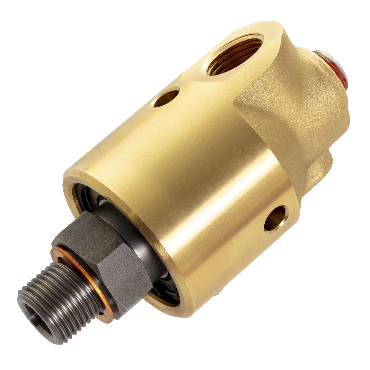 Deublin junta rotativa agua, aceite, vapor, Conexión rotor G 1/2"-14 RH, entrada G 1/2"-14